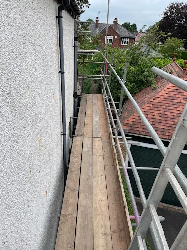 Bridged Scaffolding Access Project in Killinghall, Harrogate