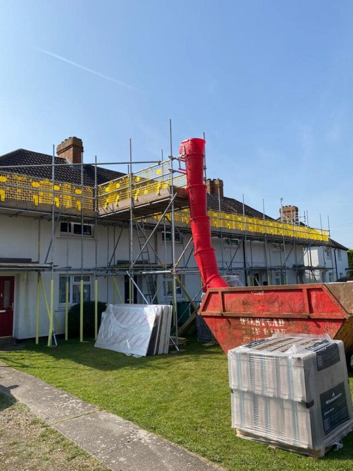 Scaffold-Rubbish-Chutes-Wetherby