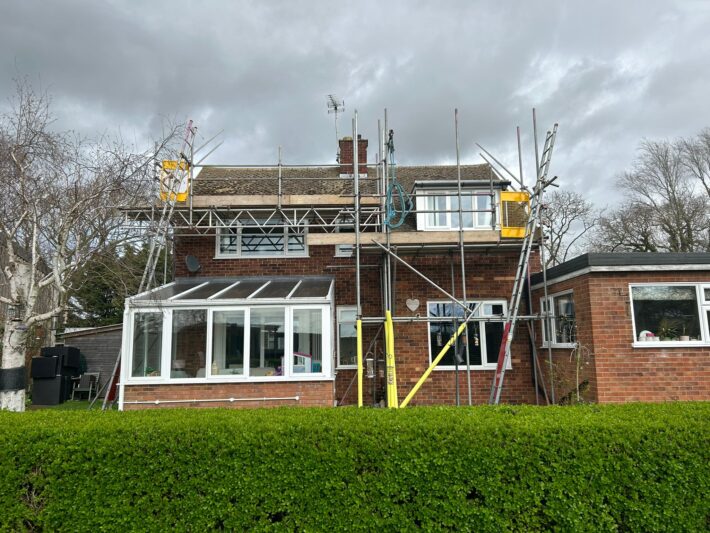 Scaffolding-Over-Conservatories