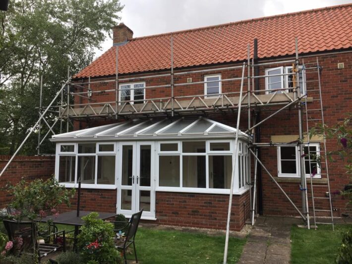 Scaffolding-Over-Conservatories-harrogate