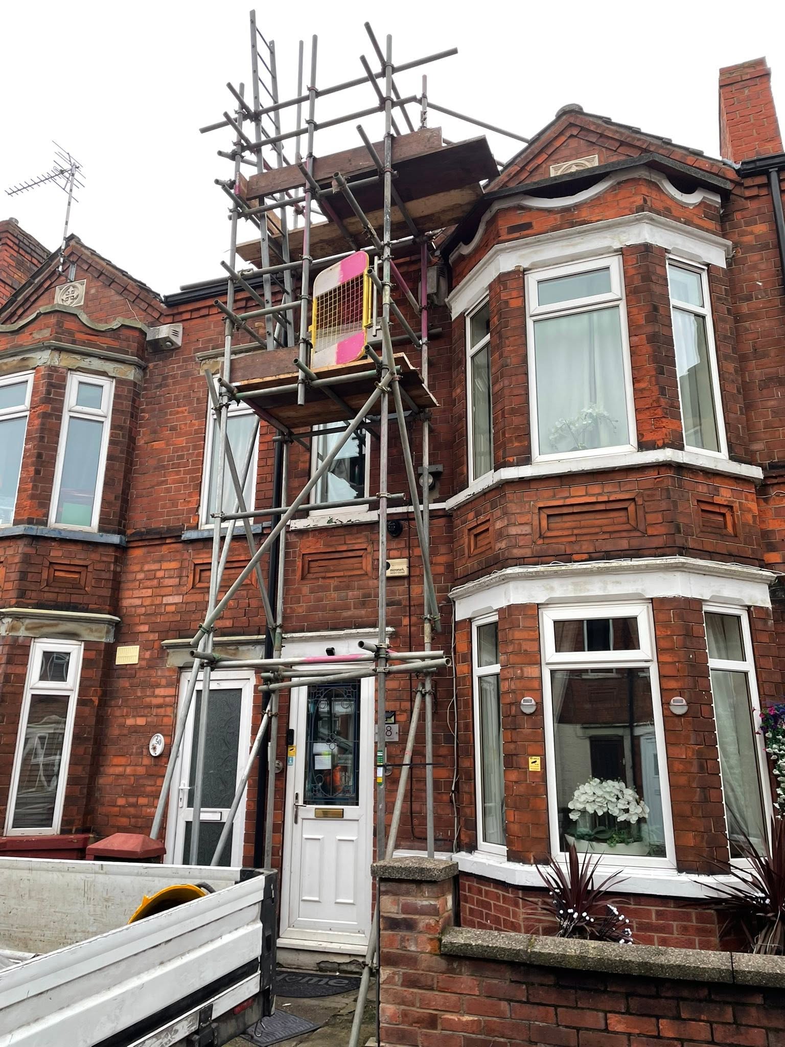Scaffolding-york-town-house